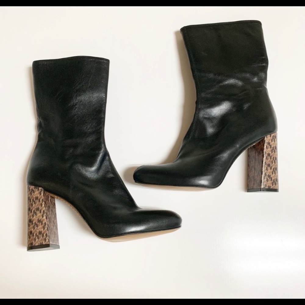 Zara Black Ankle Boots Booties